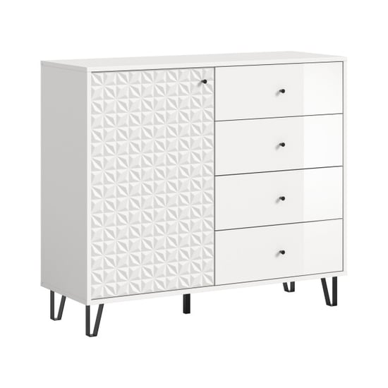 Furnilux Moderne hoge kast in veel opbergruimte met lades en deuren - Image 1
