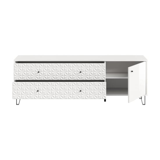 Furnilux Modern lowboard in ruime opbergkast met laden en deur - Image 3