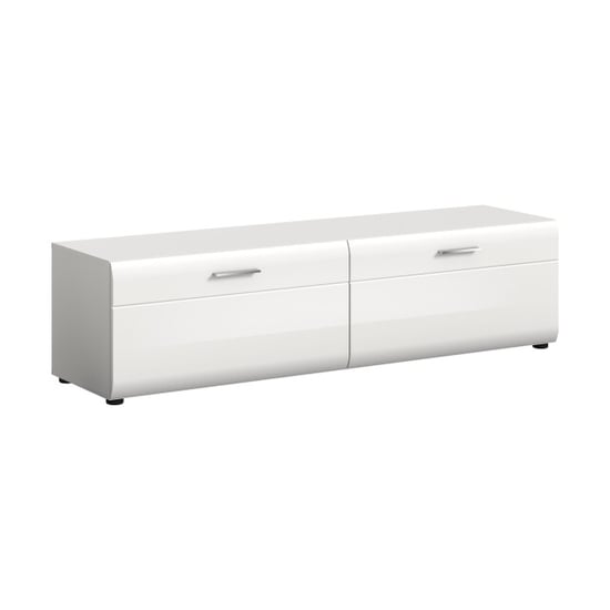 Furnilux Modern lowboard met rillenfräsung stijlvol tv-meubel voor uw woonkamer - Image 1