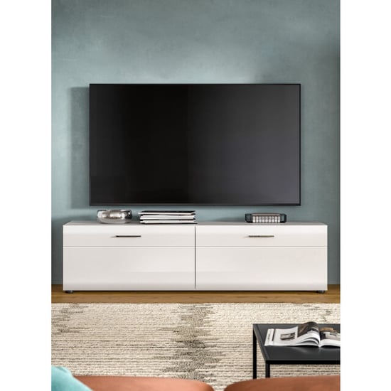 Furnilux Modern lowboard met rillenfräsung stijlvol tv-meubel voor uw woonkamer - Image 5
