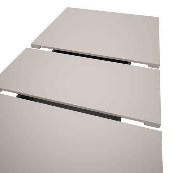 Furnilux Moderne eettafel in kasjmier en verstelbaar design met v-poot 150 cm - Image 6