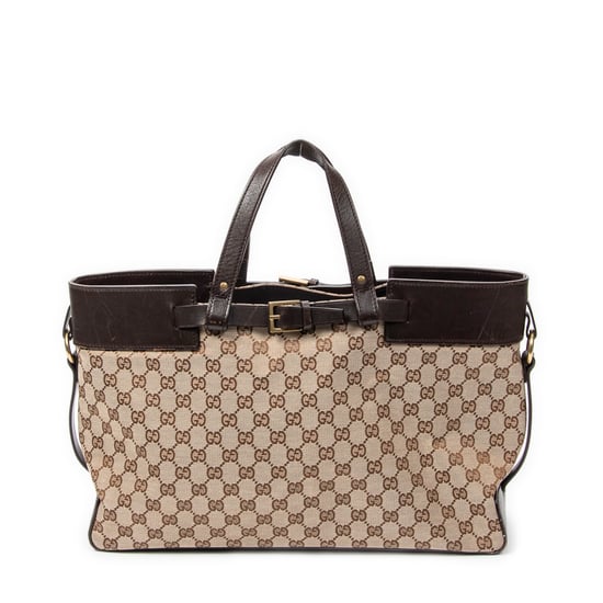 Horizontal Belt Tote Handtas - Image 5