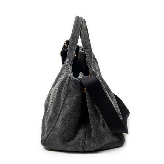 Medium Canapa Tote Shoulder Bag - Image 3