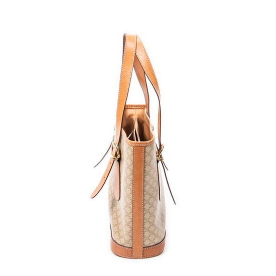 Vintage Small Shopping Tote Shoulder Bag - Image 3