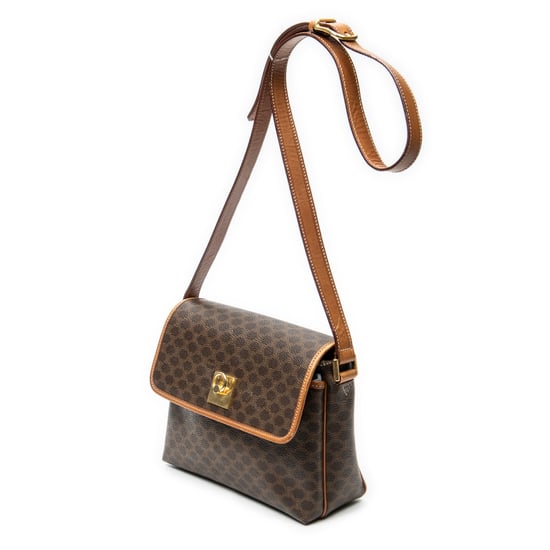 Vintage Small Flap Crossbody Shoulder Bag - Image 2