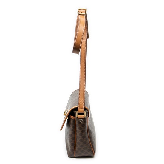 Vintage Small Flap Crossbody Shoulder Bag - Image 3