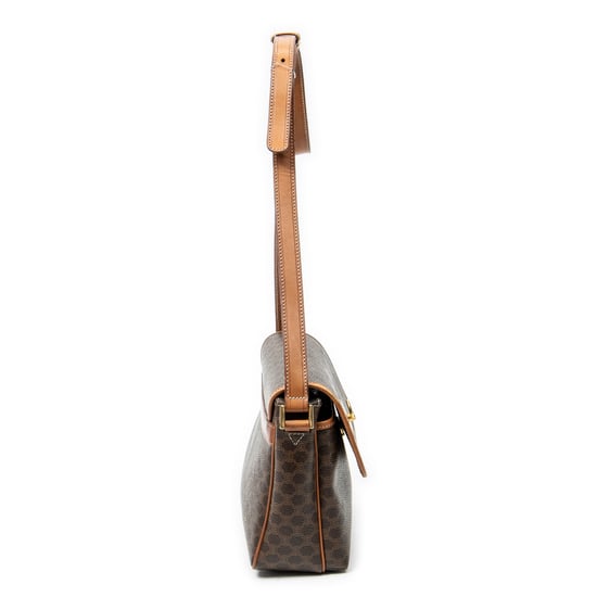 Vintage Small Flap Crossbody Shoulder Bag - Image 4