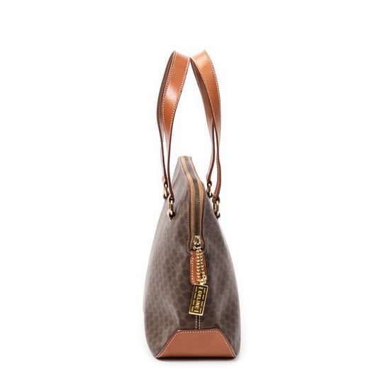 Vintage Macadam Tote Shoulder Bag - Image 4
