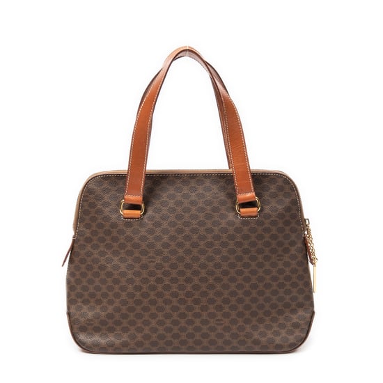 Vintage Macadam Tote Shoulder Bag - Image 5