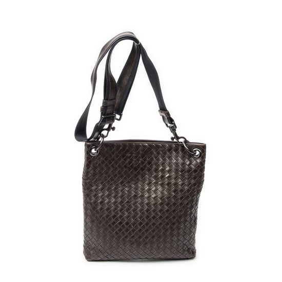 Square Flat Messenger Shoulder Bag - Image 1