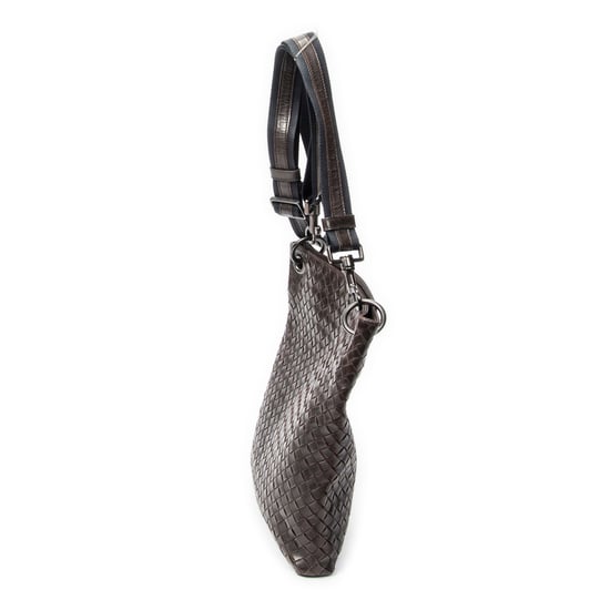 Square Flat Messenger Shoulder Bag - Image 3