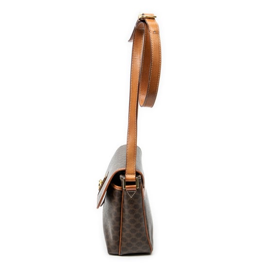 Vintage Small Flap Crossbody Shoulder Bag - Image 3
