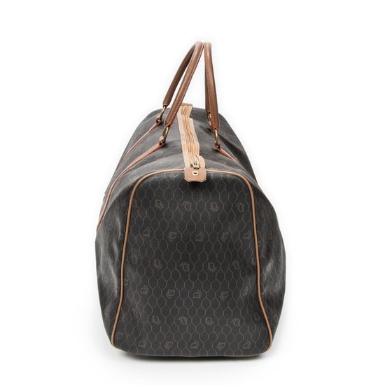 Large Vintage Travel Boston  Travel Bag - Image 4