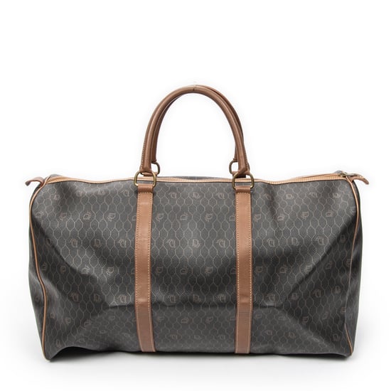 Large Vintage Travel Boston  Travel Bag - Image 5
