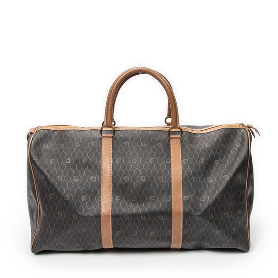Large Vintage Travel Boston  Travel Bag - Image 5