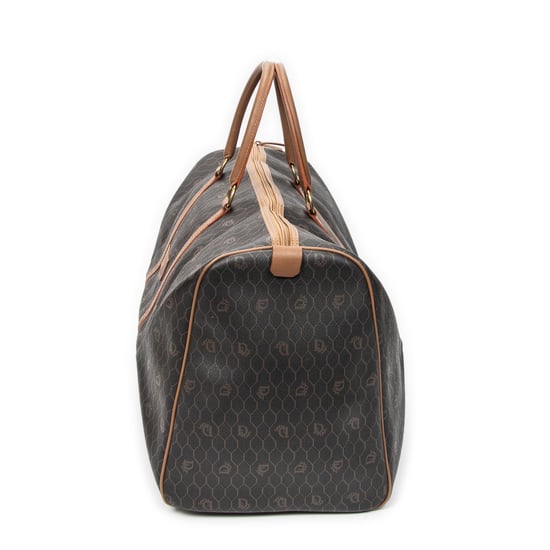 Large Vintage Travel Boston Travel Bag - Image 3