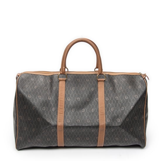 Large Vintage Travel Boston Travel Bag - Image 5