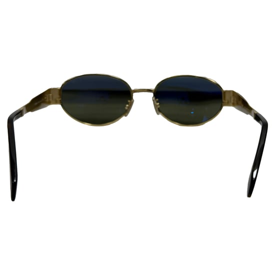 Celine Triomphe Sunglasses in Gold Metal - Image 2