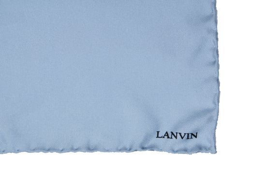 Lanvin, ljusblå näsduk - Image 3