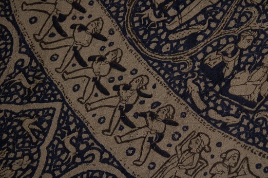 Hermes, Lalbhai dalpatbhai cashmere poncho - Image 5