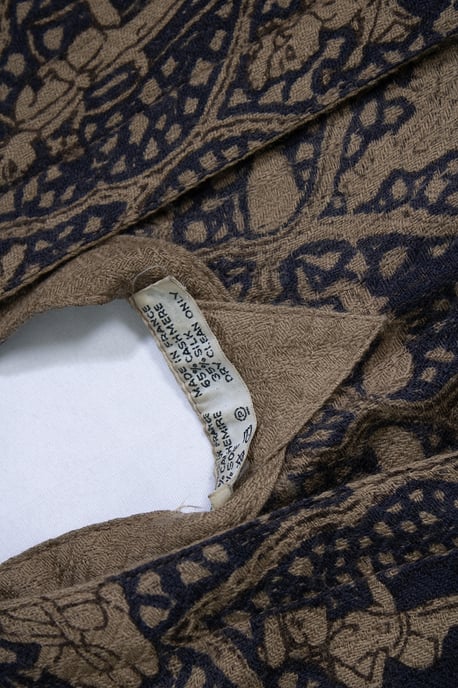 Hermes, Lalbhai dalpatbhai cashmere poncho - Image 6