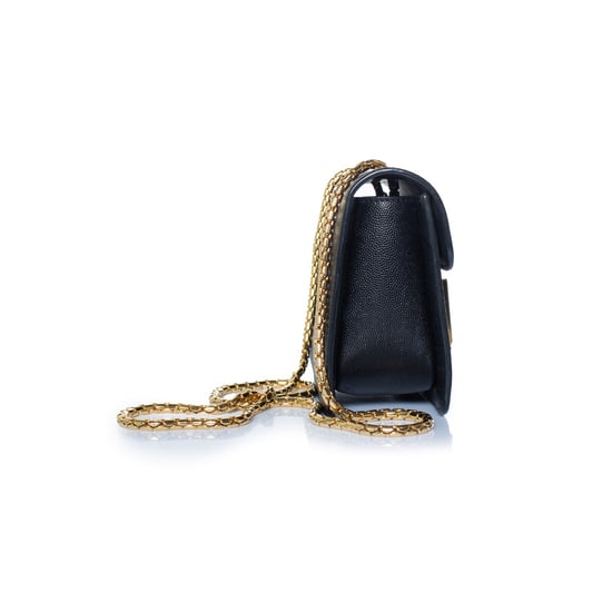 Tom Ford, zwarte korrelige lederen Sienna tas - Image 4