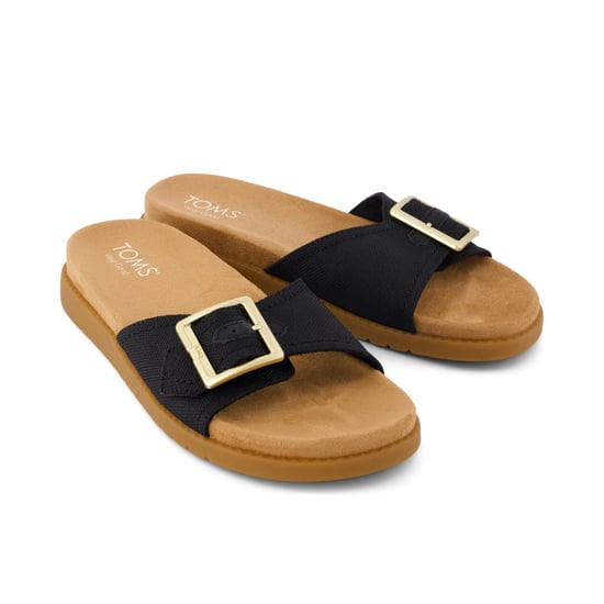 Toms Marin Slide Dames Slippers Zwart - Image 2
