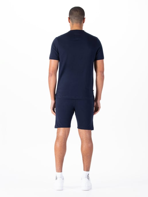 Luke 1977 Mens Traffs T-Shirt and Short Set in Navy - Image 3