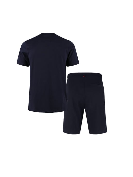 Luke 1977 Mens Traffs T-Shirt and Short Set in Navy - Image 5
