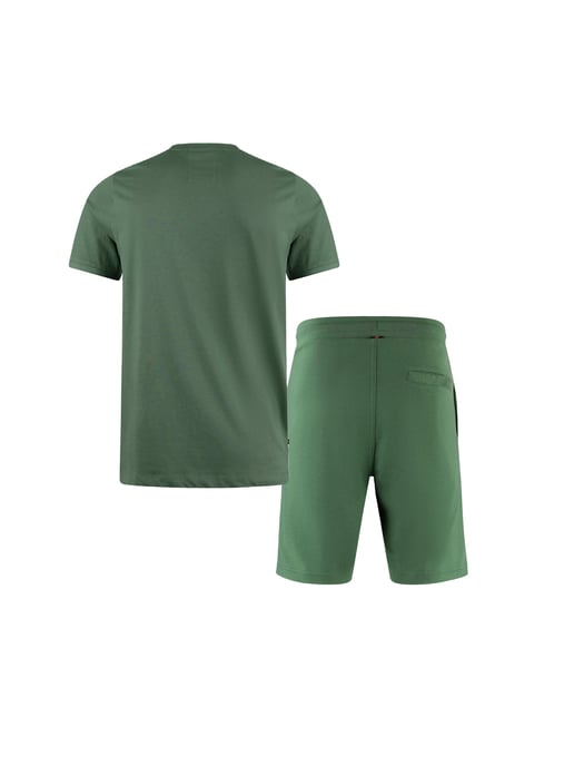 Luke 1977 Mens Traffs T-Shirt and Short Set in Myrtle - Image 5