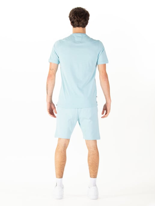 Luke 1977 Mens Traffs T-Shirt and Short Set in Light Blue - Image 3