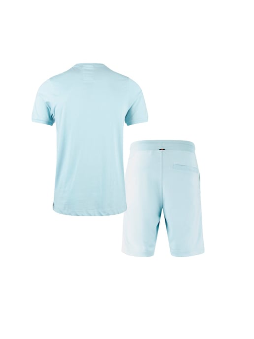 Luke 1977 Mens Traffs T-Shirt and Short Set in Light Blue - Image 5