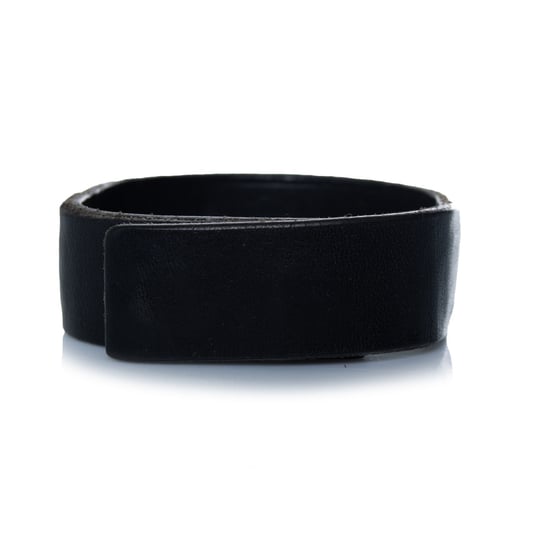 Maison Margiela, leather and metal cuff bracelet - Image 4