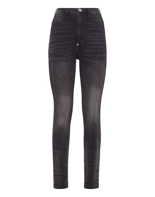 Jegging Med Superhög Midja Iconic Plein - Image 1