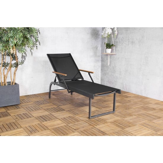 SenS-Line hawaii ligbed verstelbaar antraciet naturel 195cm - Image 6