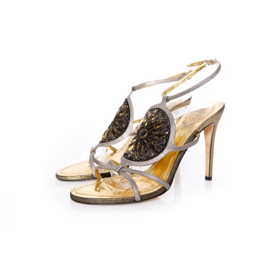 Rene Caovilla, Sandalen met pailletten - Image 1