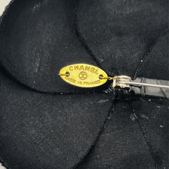 Chanel Vintage Tygbrosch Camelia - Image 3