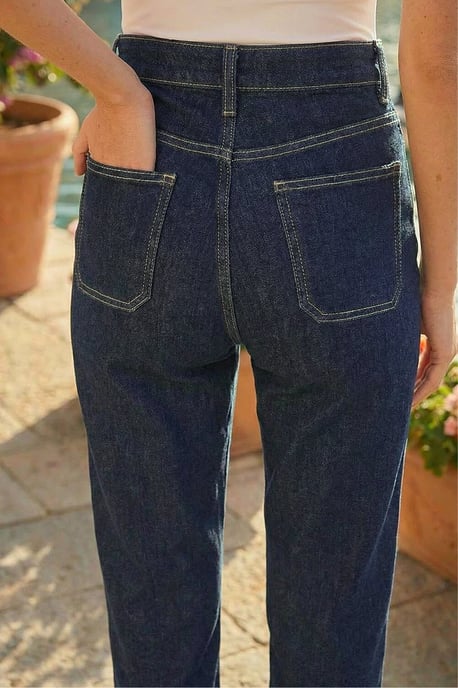 Cotton Ankle Grazer Stretch Jean - Image 4