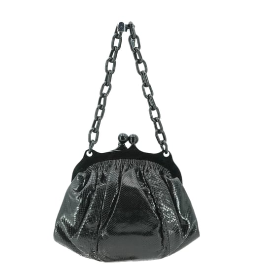 Fendi Vintage Leren Handtas Avondtas - Image 3