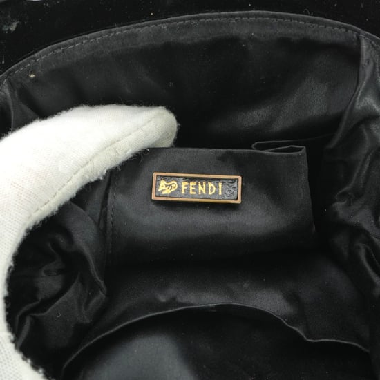 Fendi Vintage Leren Handtas Avondtas - Image 5