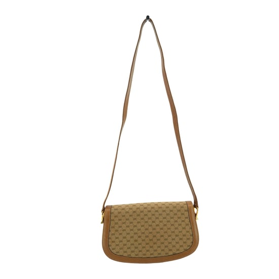 Gucci Vintage Stoffen Schoudertas Horsebit - Image 3
