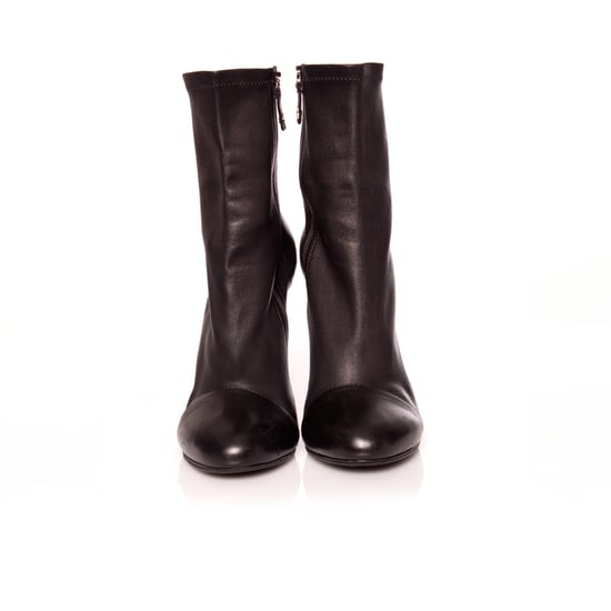 Dsquared2, svarta ankelboots i mjukt stretchigt läder. - Image 3