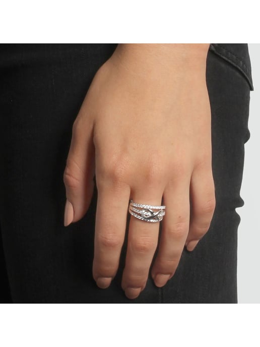 Zeeme Silber Ring Silver 925 two-coloured with infinity motif - Image 4