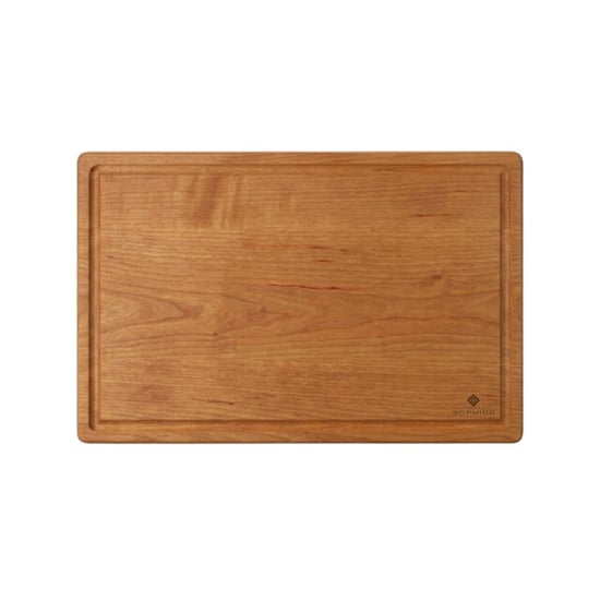 Sophior Houten snijplank kersen – 35×25×2,5 cm - Image 1