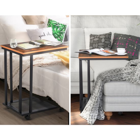 4goodz Verrijdbare bijzettafel voor bank bedtafel op wielen - Image 4