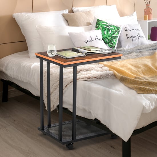 4goodz Verrijdbare bijzettafel voor bank bedtafel op wielen - Image 6