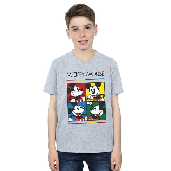 Disney Jongens Mickey Mouse Vierkant Gekleurd T-shirt (Sportgrijs) - Image 3