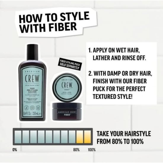 American Crew Fiber Gift Set Pre Styling Cleanser + Fiber - Image 3