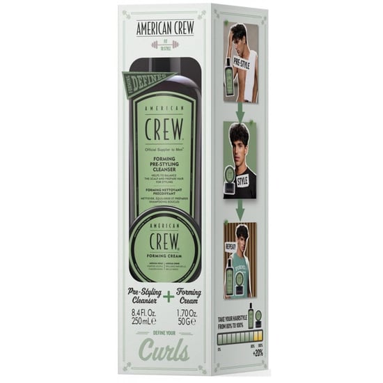 American Crew Forming Duo Gift Set Pre Styling Cleanser + Foaming Cream - Image 1