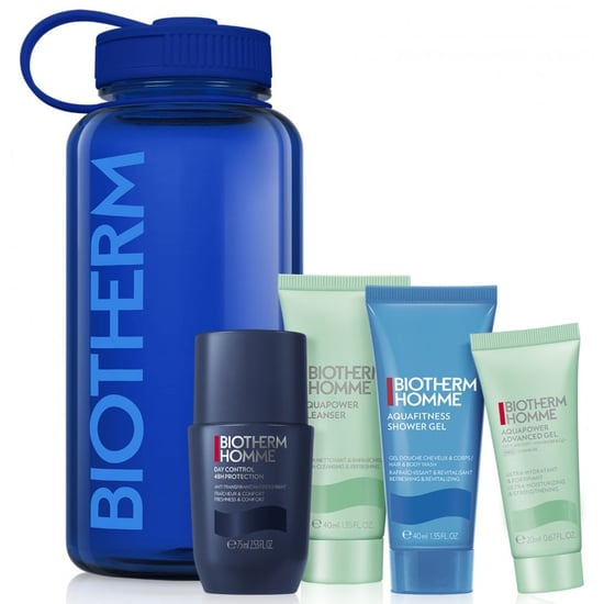 Biotherm Homme Set: Aquapower Advanced Gel 20ml + Aquapower Cleanser 40ml + Aquafitness SG 40ml + Day Control 48 Protection Roll On 75ml - Image 1